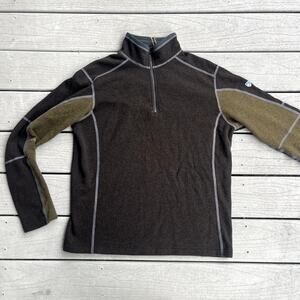 Item 45 kuhl hiking thin sweater, size L, Gorp core